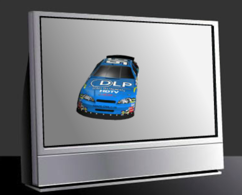 NASCAR DLP HDTV Advertisement