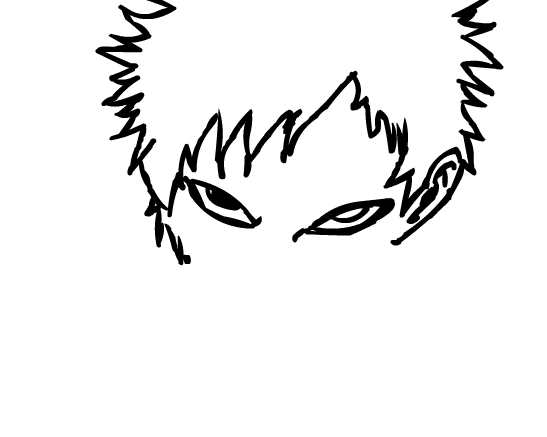 Art Processing: Gaara (Lineart)