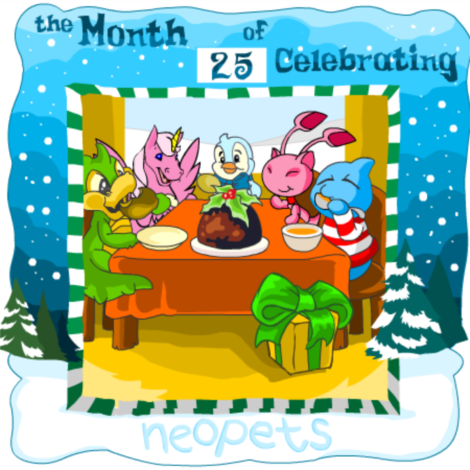 Neopets Advent Calendar 2002: Day 25