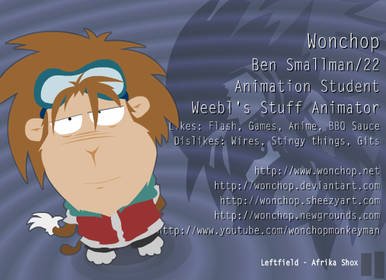 Wonchop's SheezyArt ID