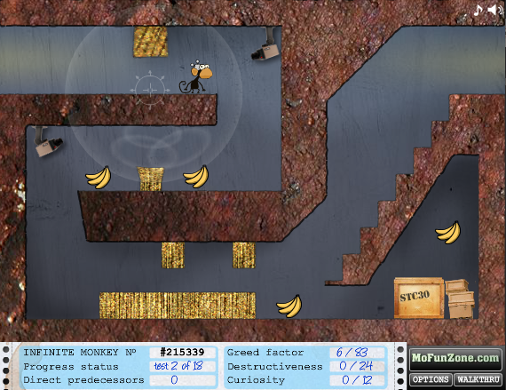 Infinite Monkeys Bending Reality