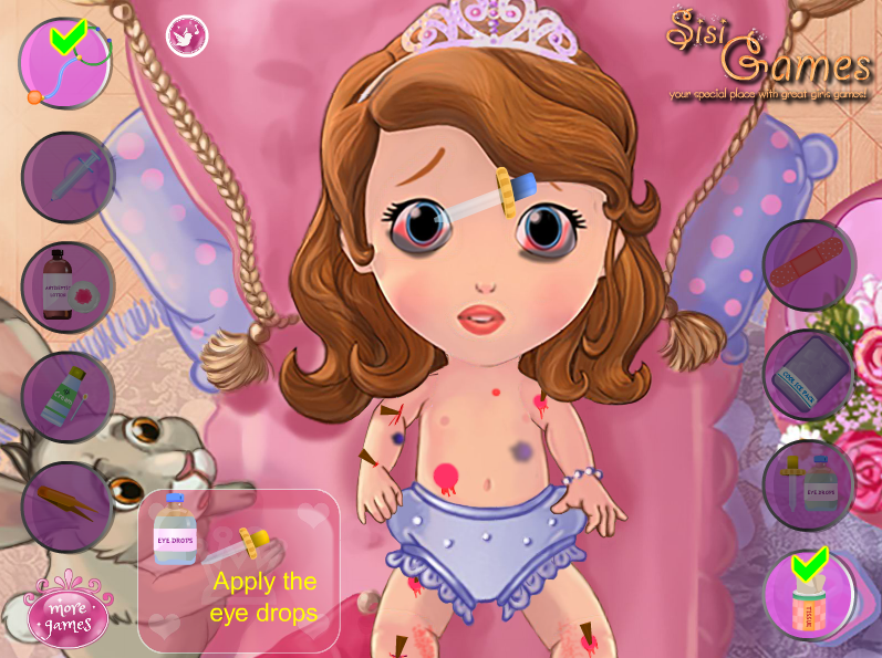 Injured Sofia The First