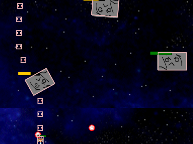 Space Wiggle Boss attack!