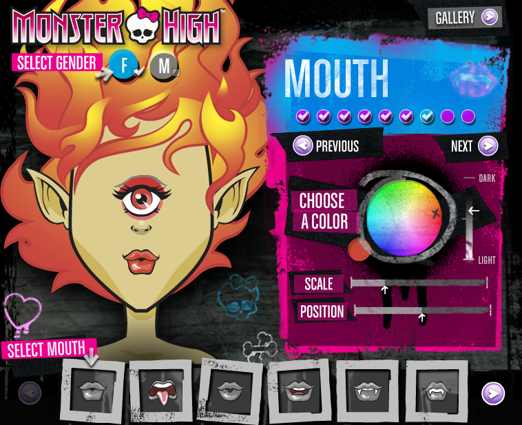 Monster High Avatar Creator