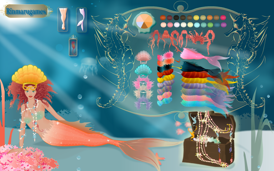 Mermaid Princess Dress Up