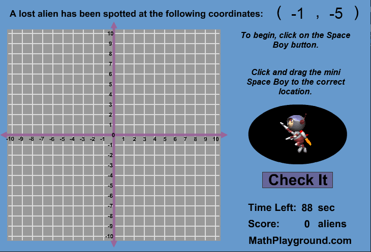 Space Boy To The Rescue