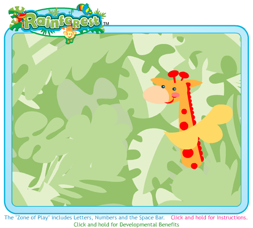 Rainforest Peek-A-Boo! Game