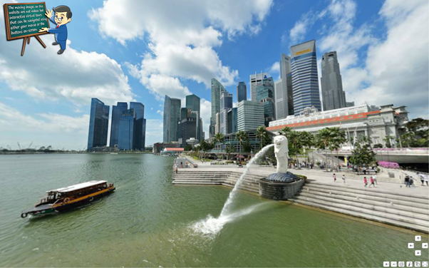 Singapore VR Website Welcome Virtual Reality Image