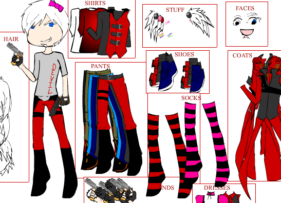 Dante Dress-Up Game