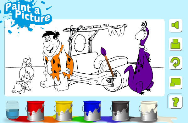 The Flintstones: Paint a Picture