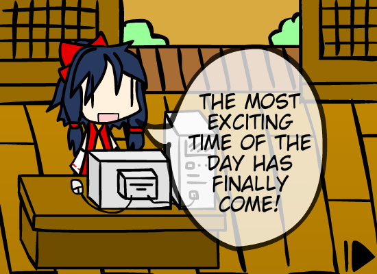 Reimu starts a fast food restaurant, and things happen.