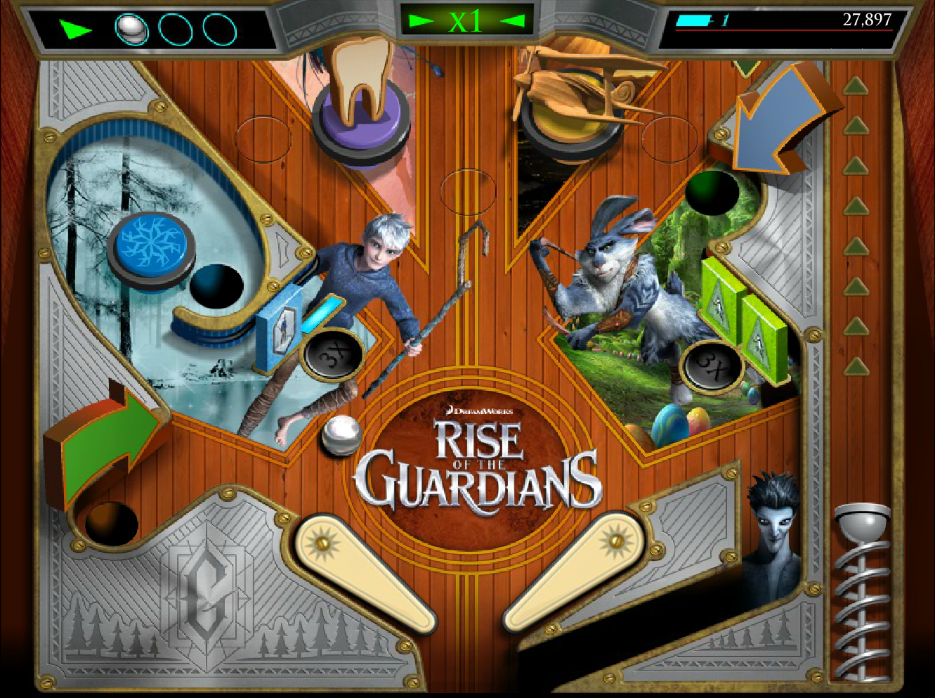 Rise of the Guardians: Legendary Pinball