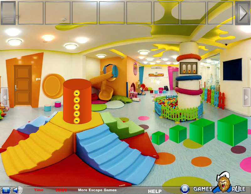 Cute Girl Play School Escape