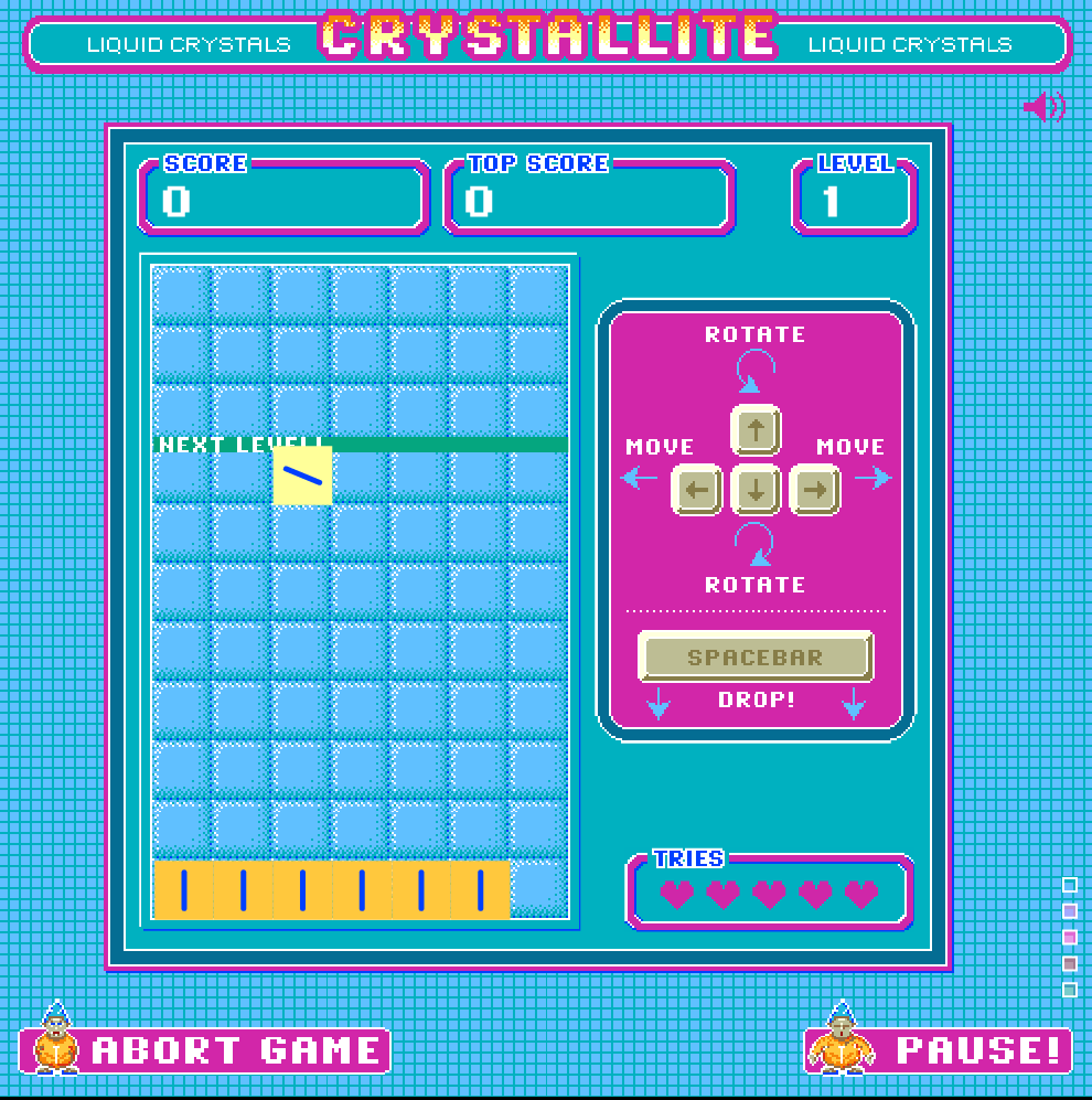 Liquid Crystals Chrystallite