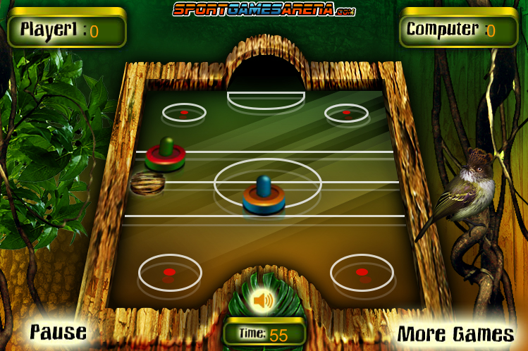 Jungle Air-Hockey