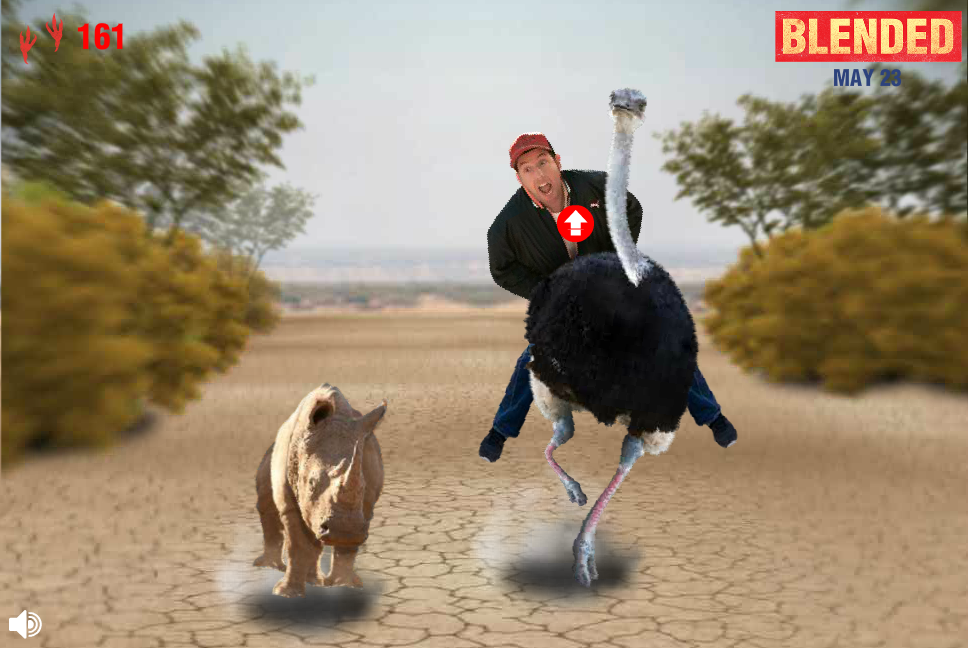 Blended: Ostrich Run