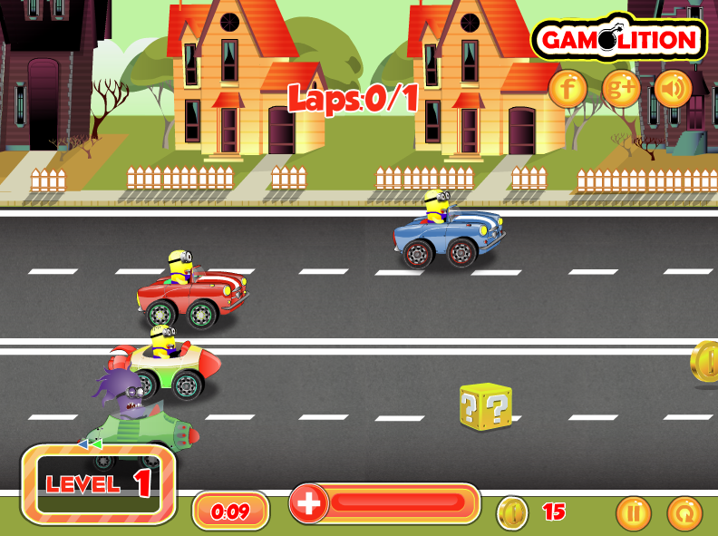 Minion Crazy Racing