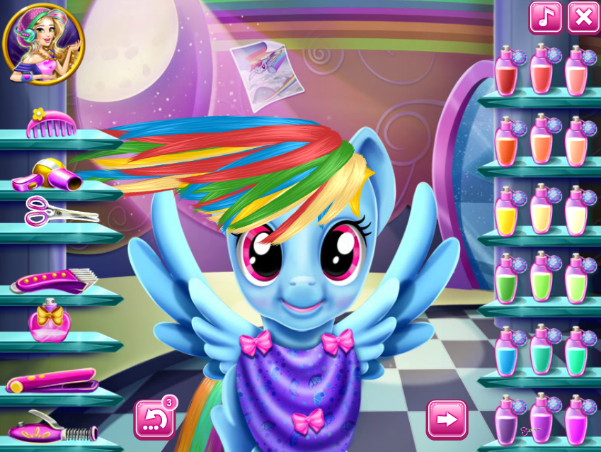 Rainbow Dash Real Haircuts