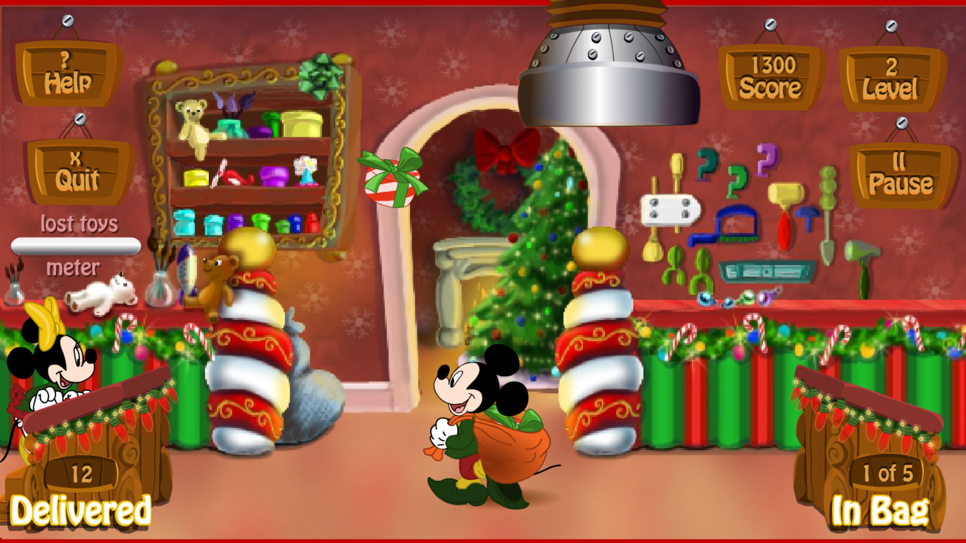 Mickey and Friends Holiday Helpers