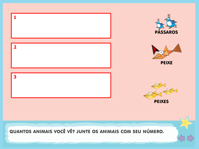 Relacionar números com quantidades