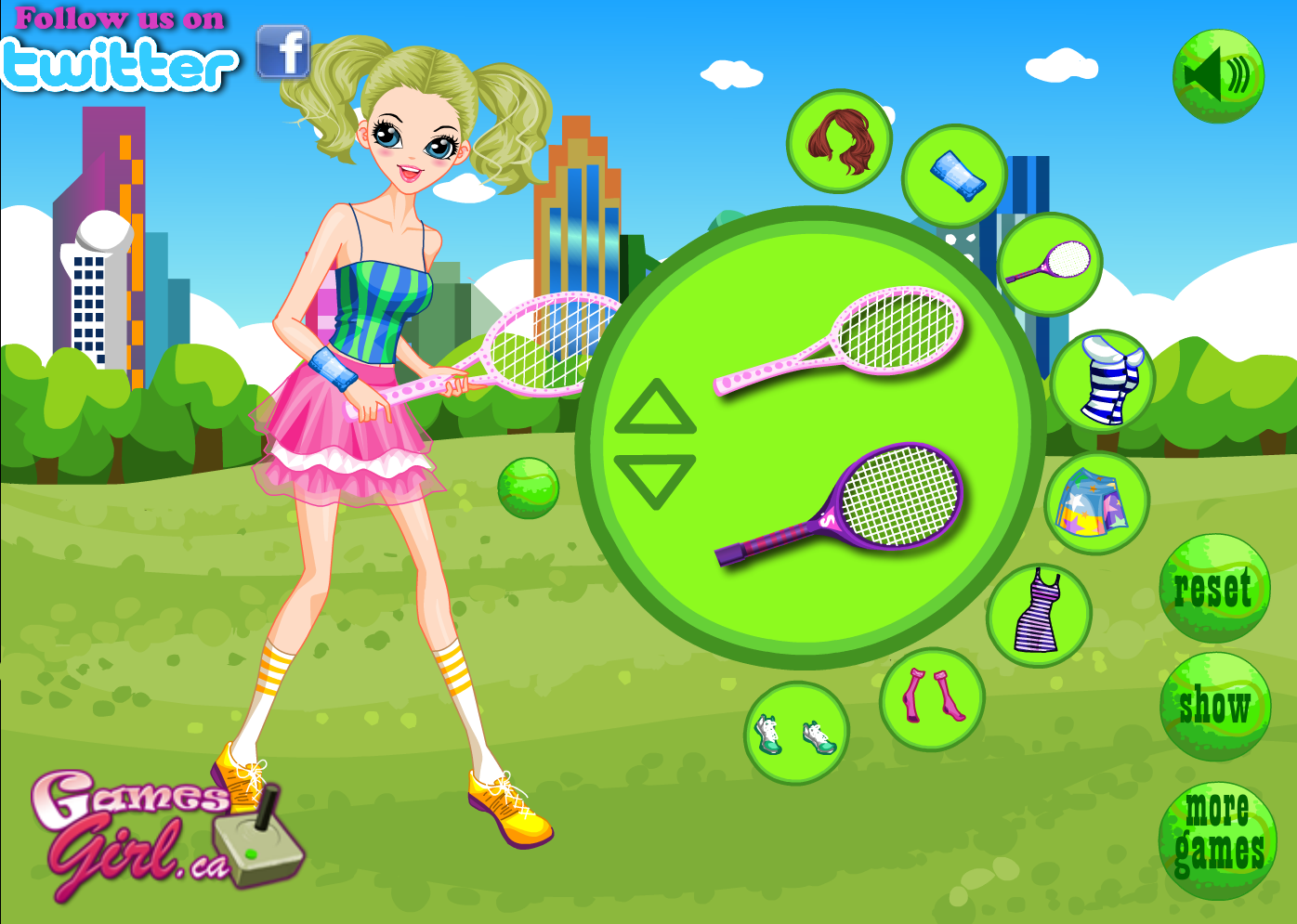 Tennis Sports Girl