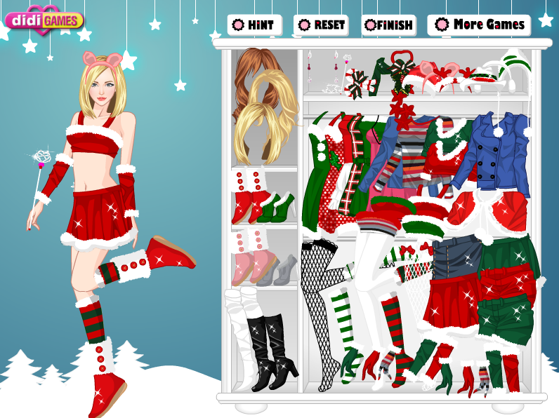 Colorful Christmas Dress Up