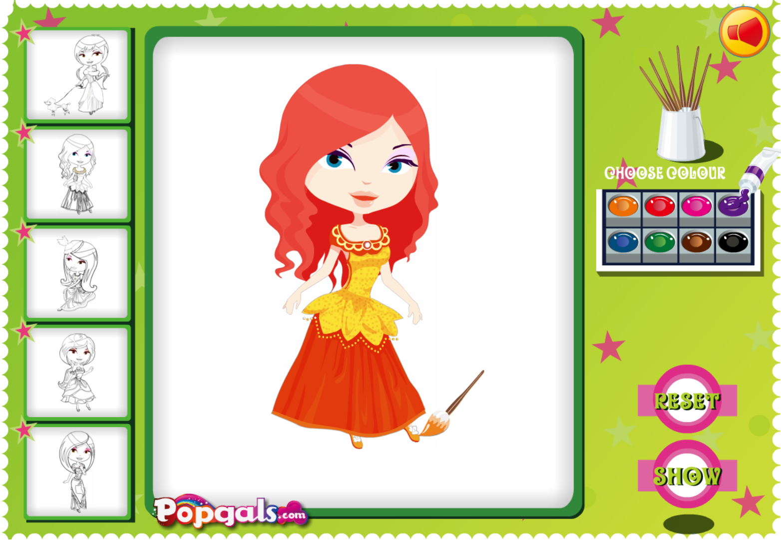 Royal Fashion Coloring