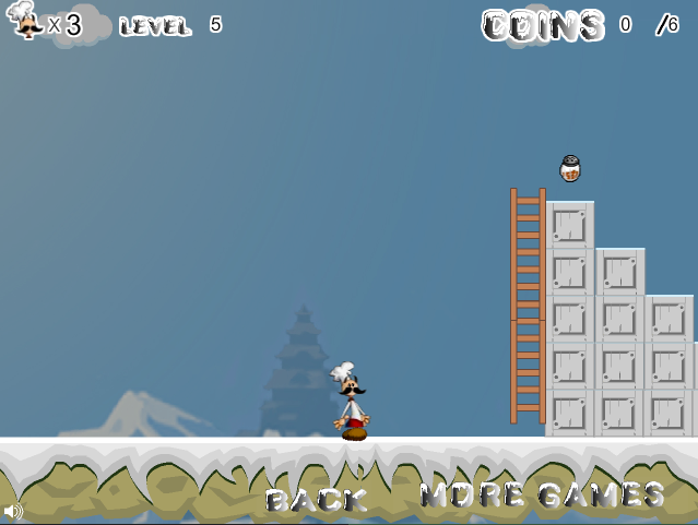 Papa Louie Snow Adventure 2