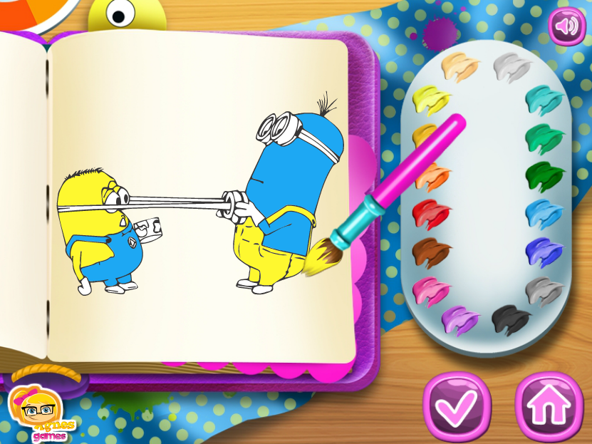 Minions Coloring Book