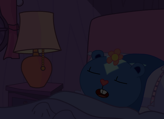 Petunia and Flaky are Sleeping