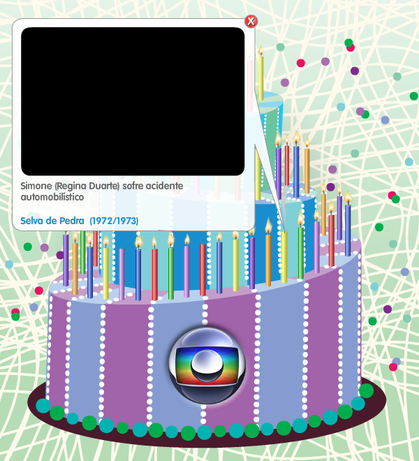 Comemore com a Rede Globo