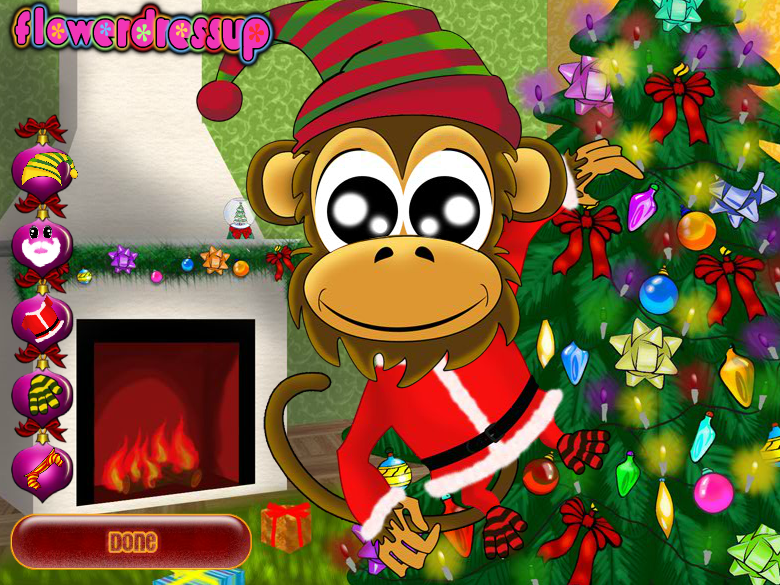 Chrsitmas Monkey