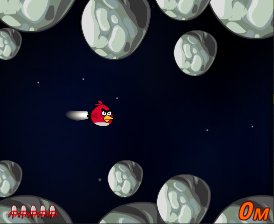 Angry Birds Run In Space