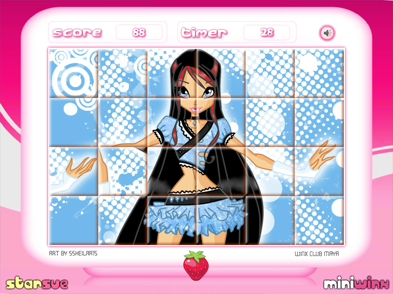 Winx Club Maya: Rotate Puzzle