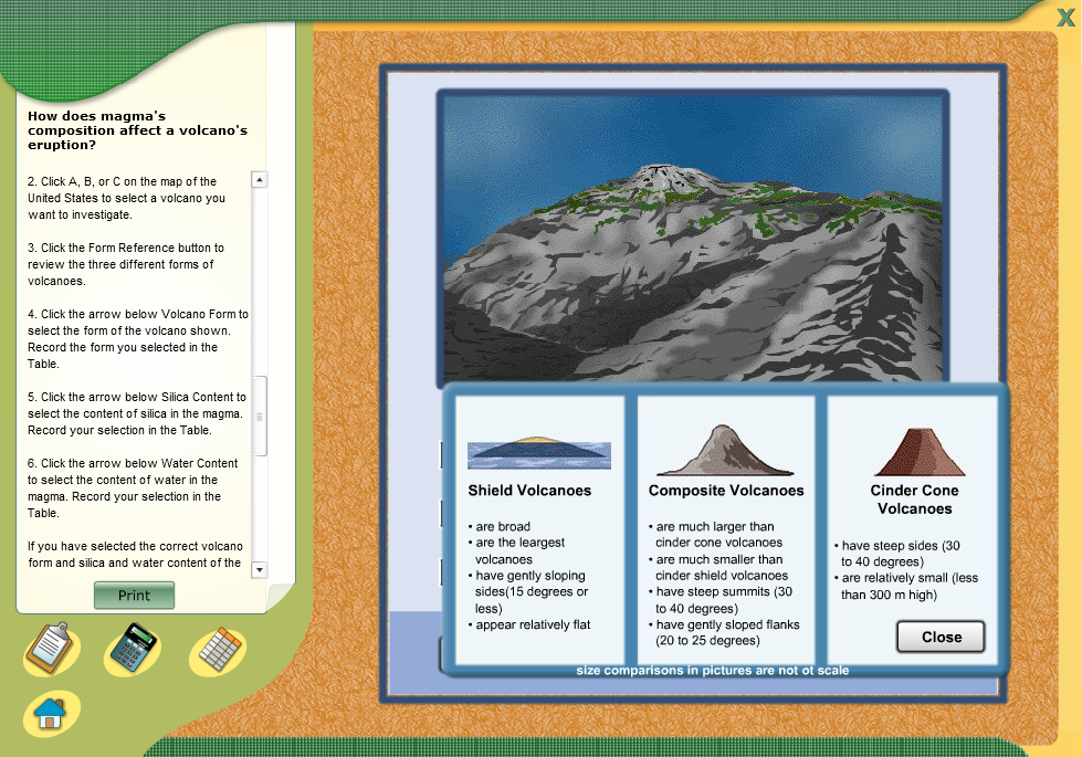 How does magma's composition affect a volcano's eruption?