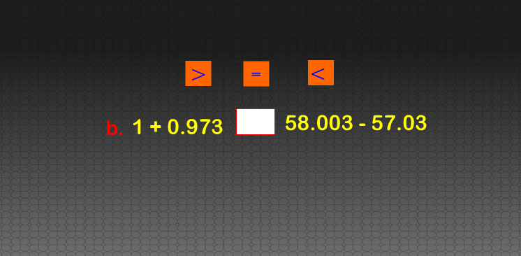 Operations on Decimal Numbers