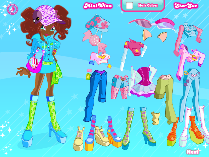 Winx Club Dolls MakeOver 2