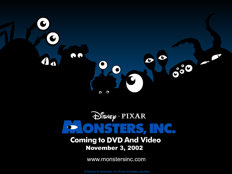 Monsters, Inc. Screensaver