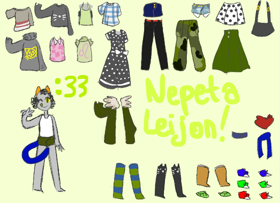 Nepeta Dress Up