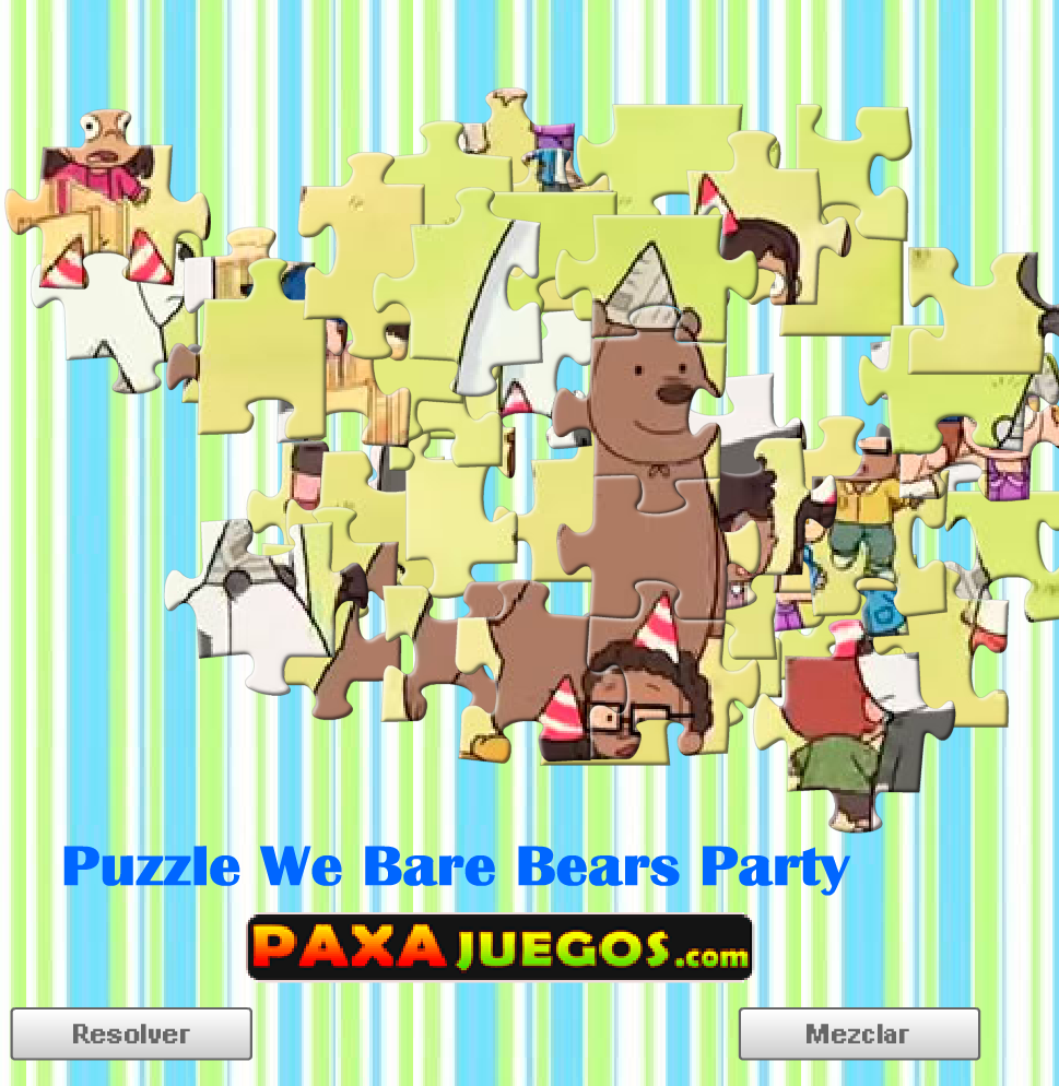 We Bare Bears Party Puzzle