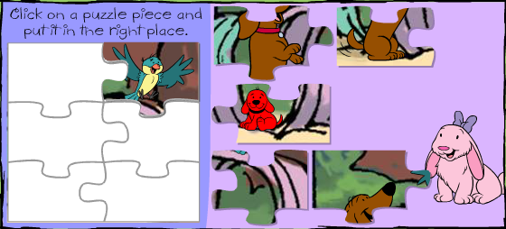 Clifford Puppy Puzzles