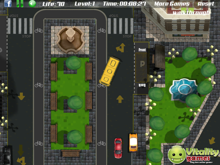 School Bus Parking Frenzy