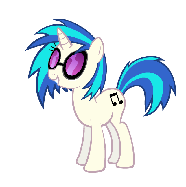 Vinyl Scratch/DJ p0n-3 Head Bop Test Animation