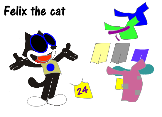 Felix the cat dress up