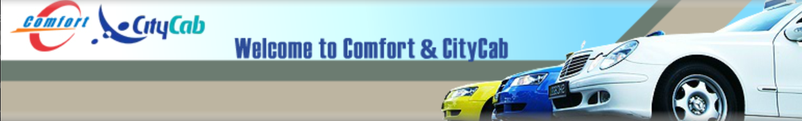 Comfort & CityCab Website Banner