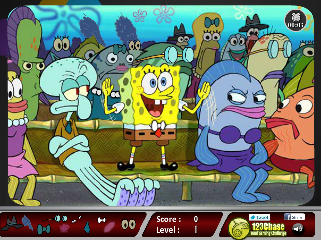 SpongeBob SquarePants - Hidden Objects