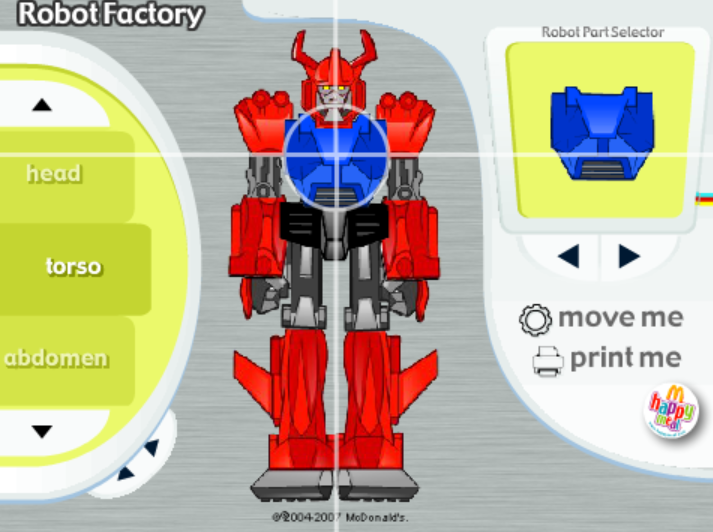 McDonald's Robot Factory