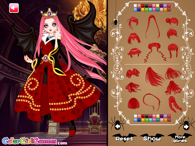 Vampire Queen Dress Design