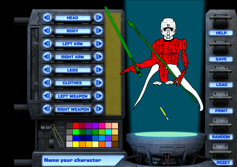 Star Wars Character Creator