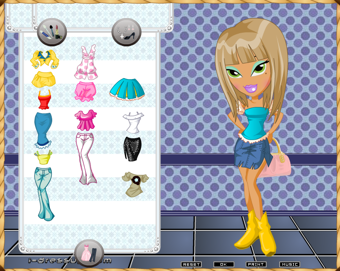 Bratz Doll Dressup Makeover